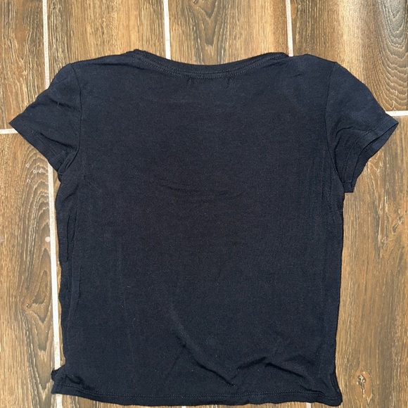 American Eagle Good Vibes Only Crop Top - Picture 6 of 7